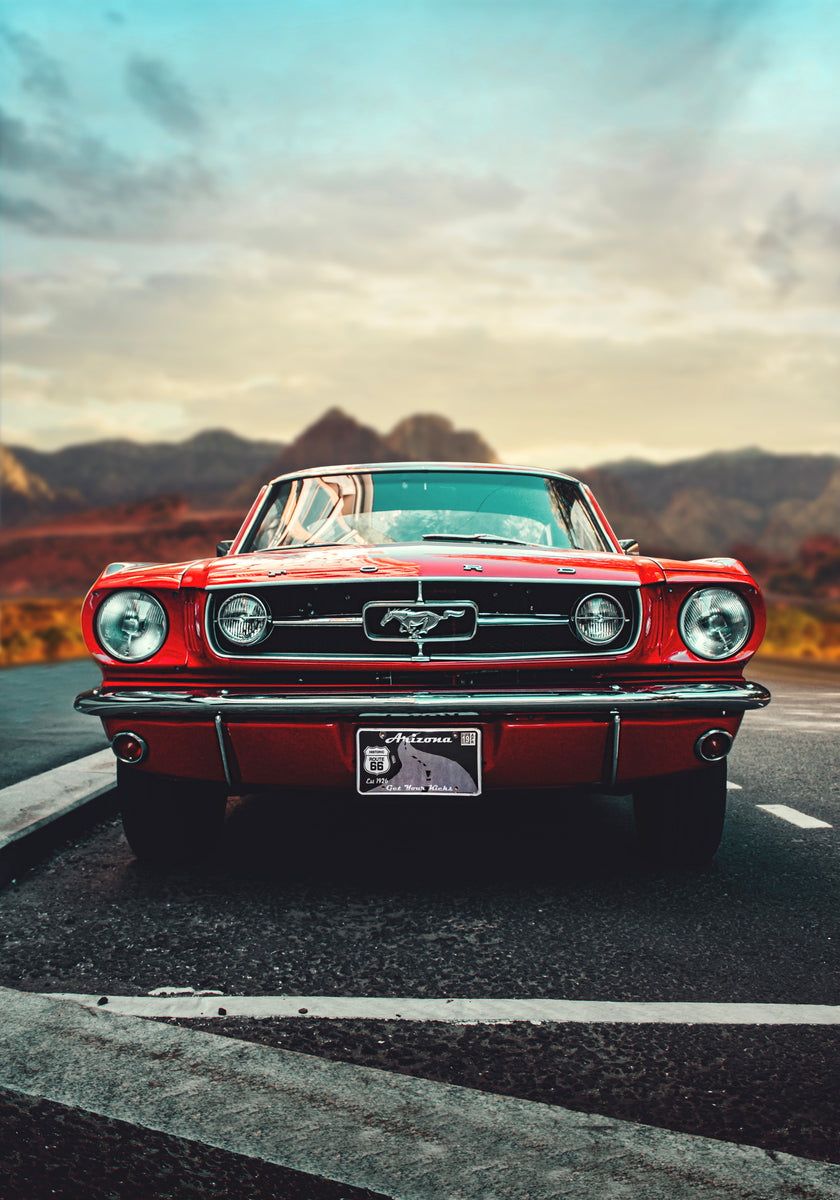 Red Mustang