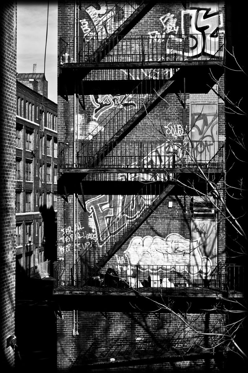 Fire escape by Alan Scherer Photographer