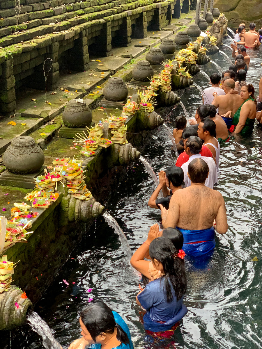 Bali Holy Water by Jimmy Roy Photos