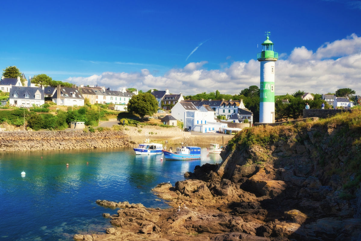 Picturesque Doelan Fishing Port - C1506 1887 GLA by JordiCarrio