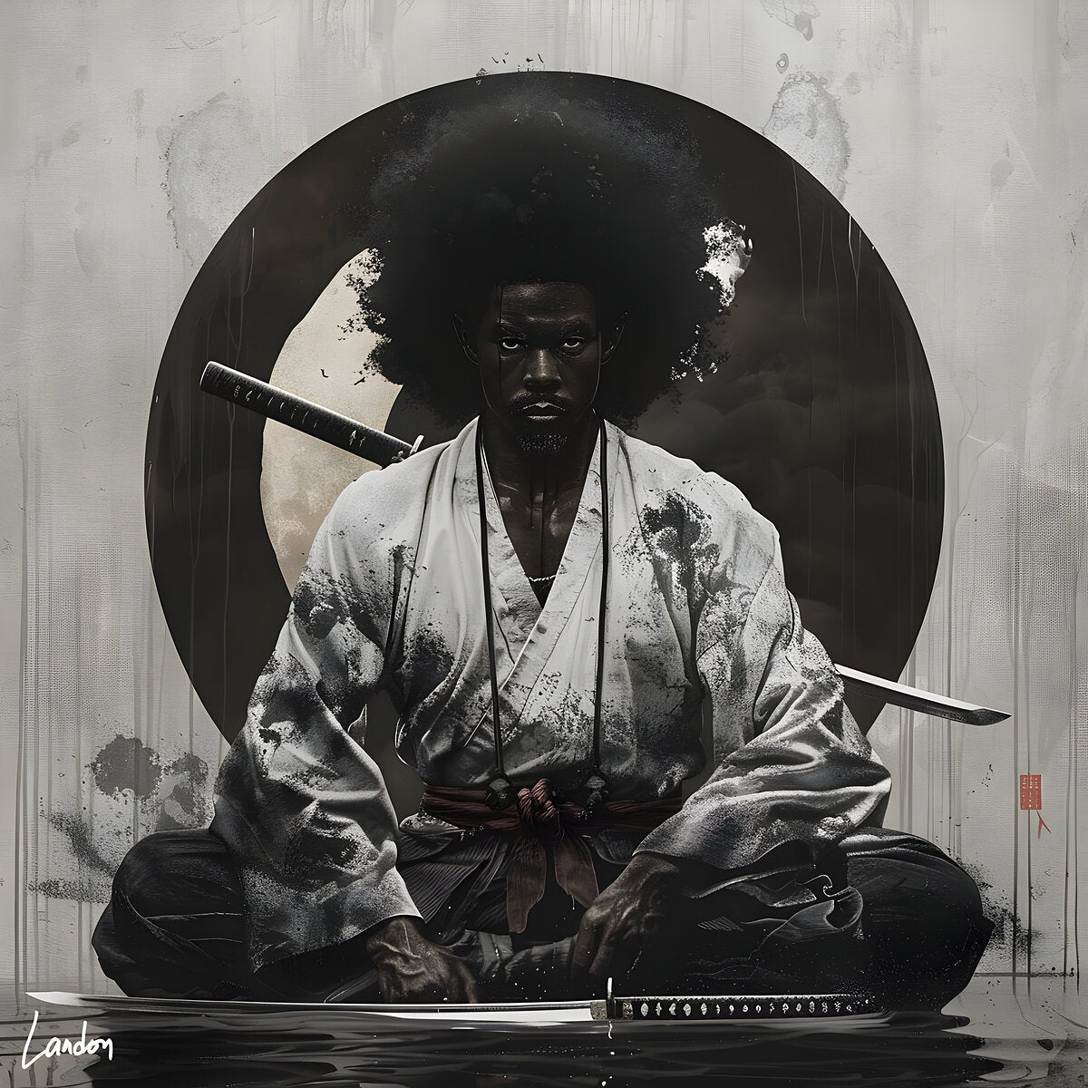 Afro Samurai Man 3 by Landon