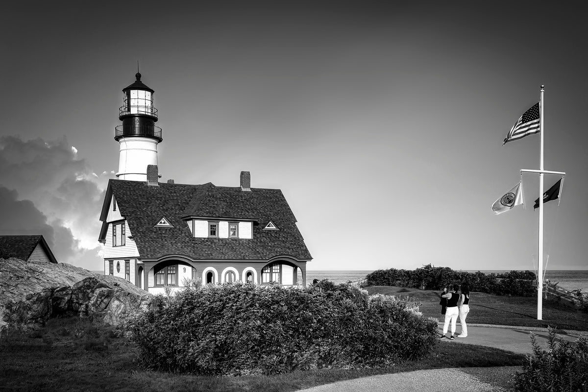 Portland Head Light Maine by Shelia Hunt Photography